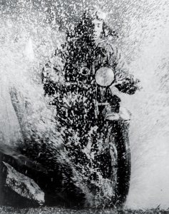 1923_MartinMunkacsi_Motorcyclist_Budapest_1